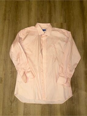 ECI Men's Light Pink Dress Shirt